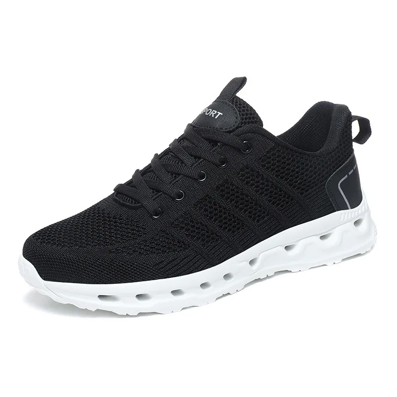 Fashion Men Sneakers Mesh Casual Shoes Lac-up Men Shoes Lightweight Vulcanize Shoes Walking Sneakers Zapatillas Hombre