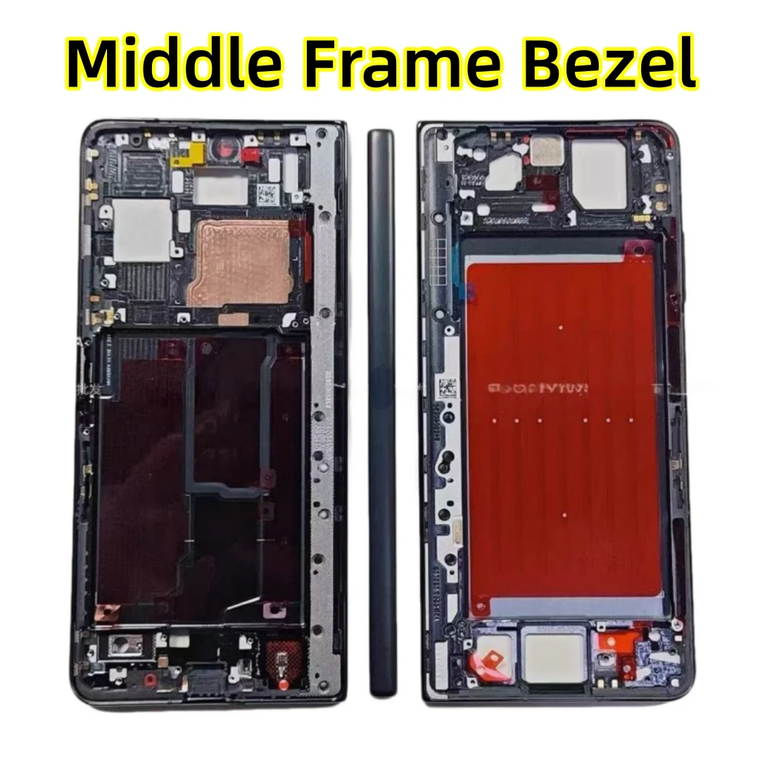 3Pcs/Set For Honor Magic V2 V3 V5 V6 V VS Middle Frame Front Screen Plate Housing LCD Display Bezel Holder Chassis Replacement
