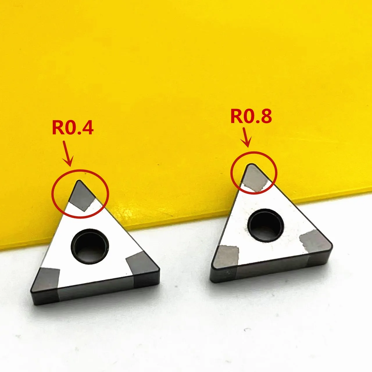 Inserto diamantato CBN TNMG160404 TNMG160408 CBN nitruro di boro cubico acciaio temprato superduro utensile per tornitura di precisione CNC
