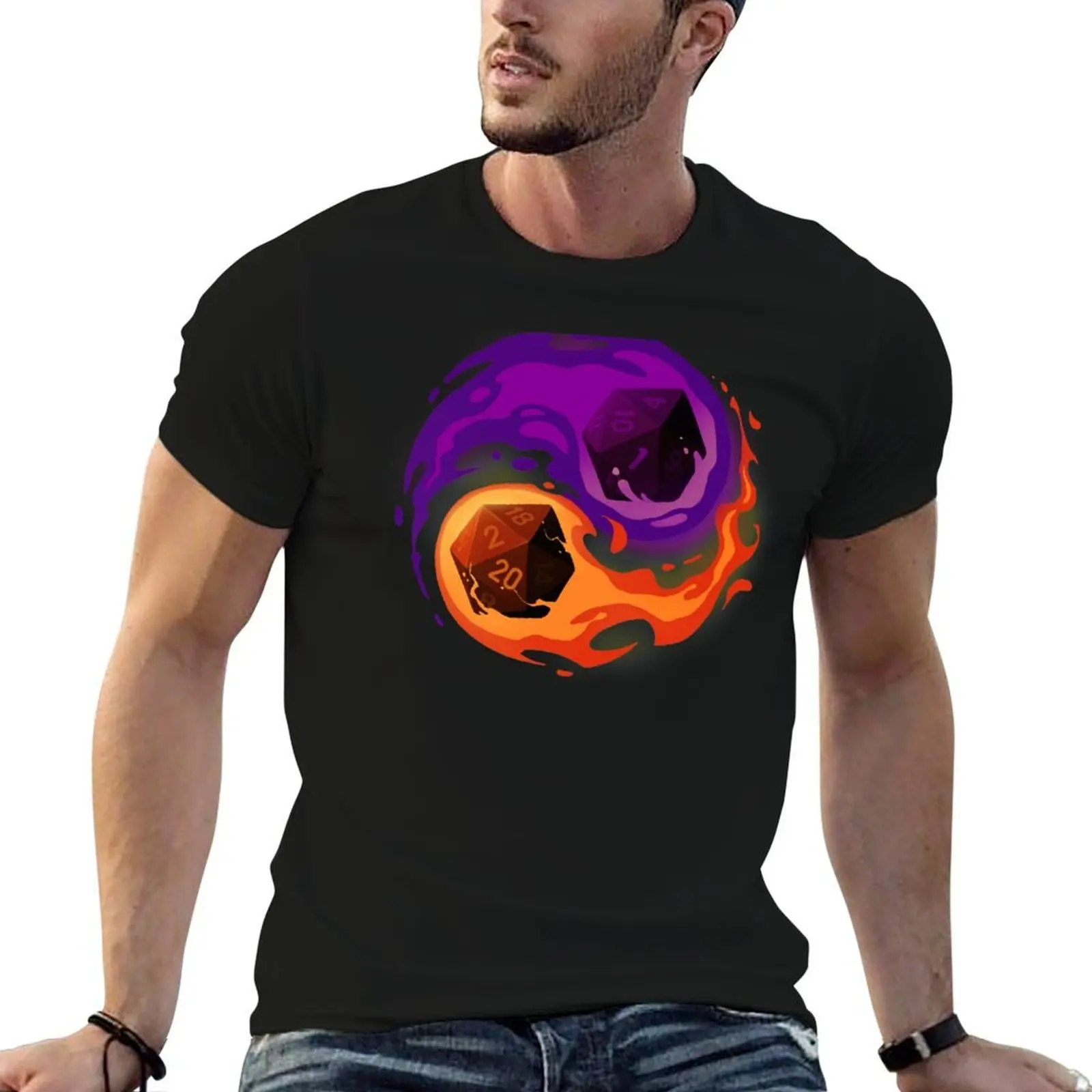 Balance Dice RPG - Critical Hit and Miss - Role Playing Dungeon Master T-Shirt