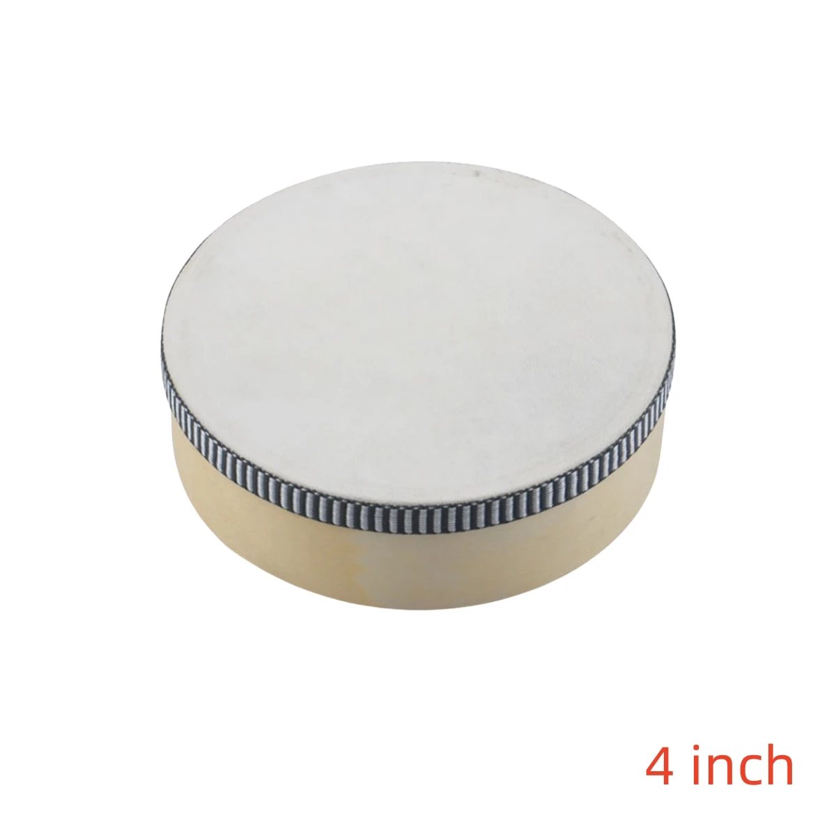 

Lightweight Kids Hand Drum with Wooden Frame 6/8/10 Inch Percussion Instrument for Music Practice Easy to Handle and Portable