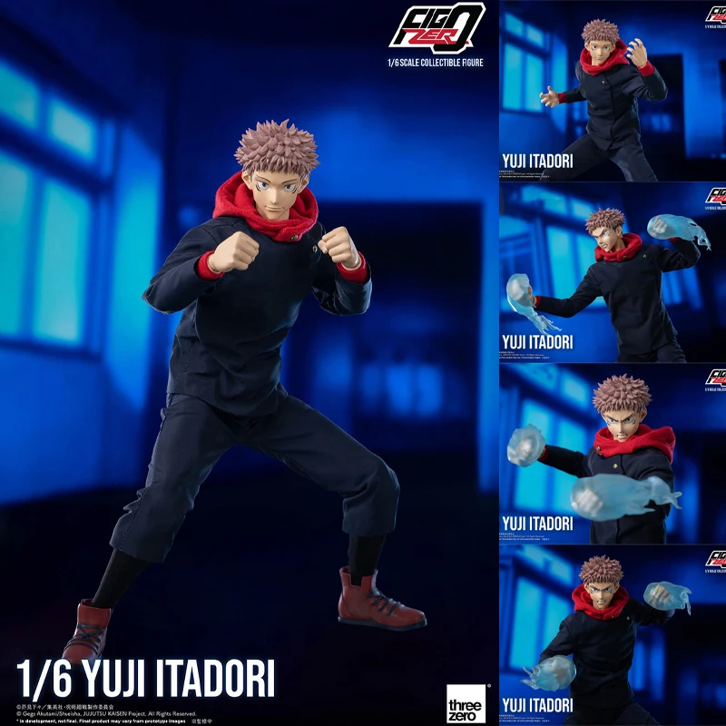 In Stock Threezero FigZero 1/6 Itadori Yuji Anime Jujutsu Kaisen Original Action Figure Collectible Model Dolls Statuette Toys