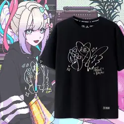 KAngel Same Style T Shirt Clothes Woman Needy Girl Overdose Short Sleeve Shirts Man Cosplay Comfortable Outfits NGO Cute Goods