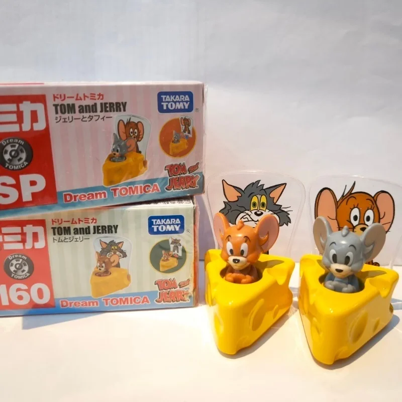 TAKARA TOMY Dream Tomica Tom en Jerry Bus Legering Speelgoed Motorvoertuig Diecast Metaal Model Geschenken