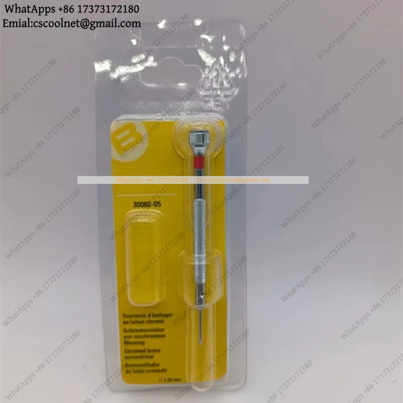 k3 30080 Slotted Screwdriver Set 0.5-3.0mm, Precision Watch Repair Tool for Watchmakers, Flat Head Driver for Jewelry