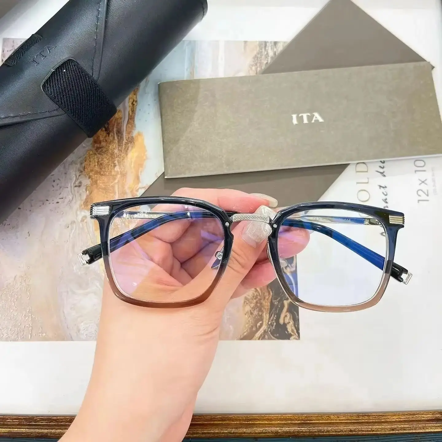 

New Arrival ADITA DLX415 Classic Leisure Clear Lens UV400 Trend Men Eyewear Top Quality Luxury Design Vintage Women Sunglasses