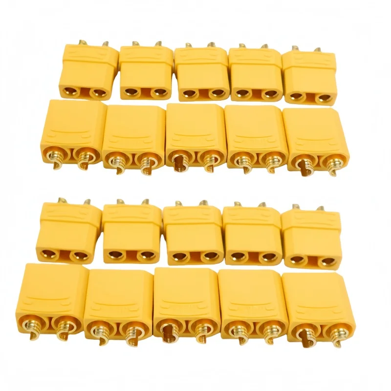 5/10pairs  XT90 plug and socket battery connector banana connector adapter for lithium polymer battery quadcopter drone