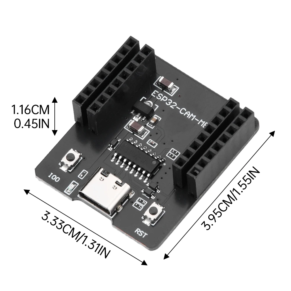 ESP32-CAM-MB Development Board Test Backboard Serial Port Burner Module with Expansion Interface CH340C Bluetooth+OV2640 Camera