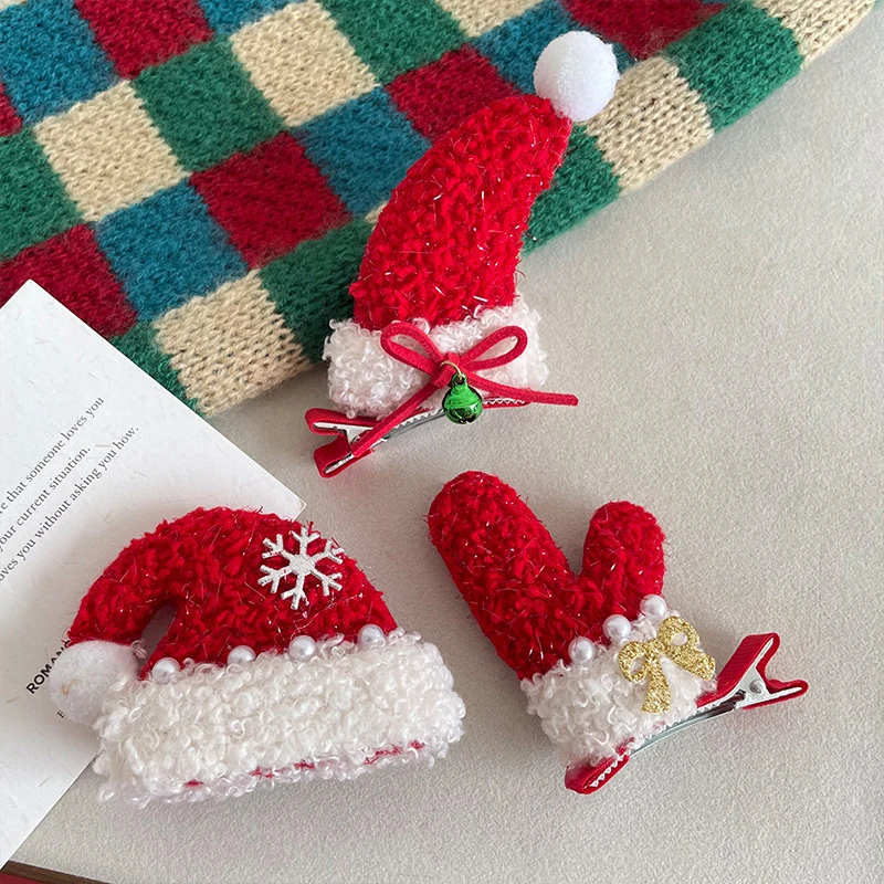 Grampo de cabelo de natal para mulheres meninas doces crianças chifre de veado estrela hairpin acessórios de cabelo ano novo presentes de festa de natal