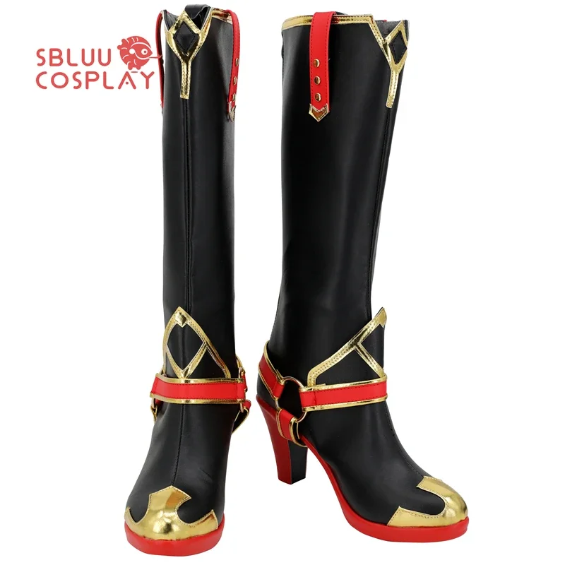 

SBluuCosplay Game Elesis Cosplay Shoes Custom Made Boots