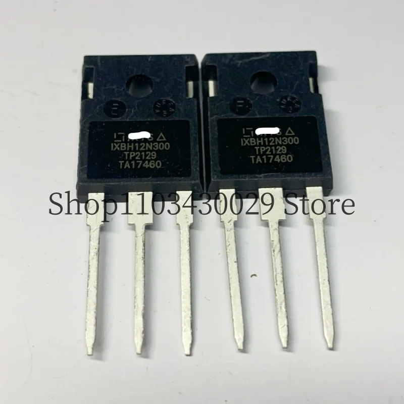 

10Pcs New and Original IXBH12N300 TO-247 12A 3000V MOSFET Field Effect Tube