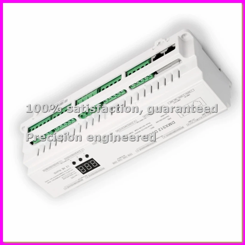 

Led RGB RGBW Strip DMX512 Decoder DC12V 24V Input 5A 40 CH 1440W Output Led RGB RGBW Strip PWM DMX512 Slave Controller-BCBW