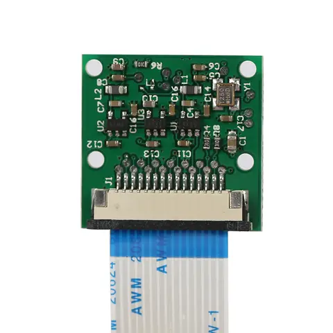 5MP Camera CSI Webcam Module Camera Replacement Parts 1080P Sensor OV5647 Surveillance Cameras for Raspberry Pi 3 Model B+/3