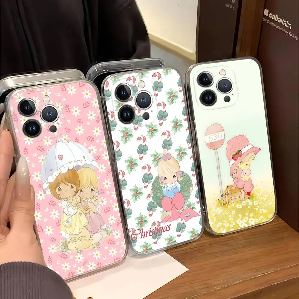 HOT Cartoon P-Precious M-Moments Phone Case For IPhone 17 16 15 14 13 12 11 Pro Max Plus Soft Cover Personalized DIY