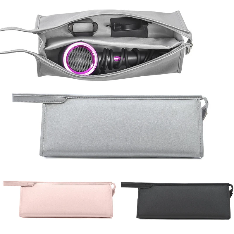 1pc Hair Dryer Storage Bag Hair Dryer Accessories Storage Large Capacity Zipper Hair Dryer Travel Bag