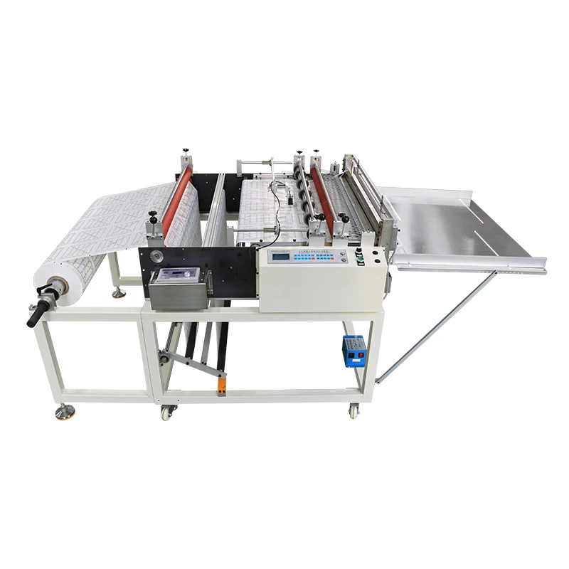 High Efficiency Fully Automatic Unwinding and Horizontal Cutting Machine with a Width of 1000mm Cut Paper