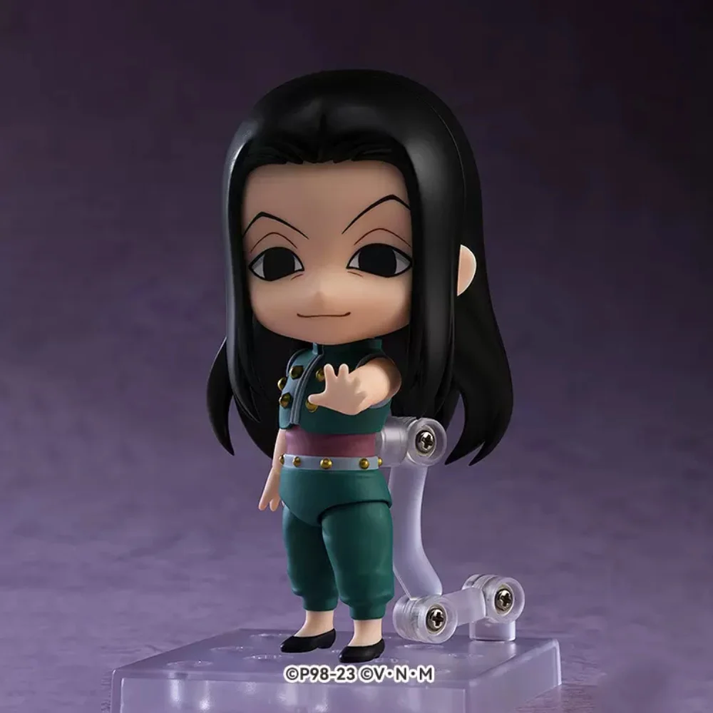 Good Smile HUNTERxHUNTER Anime Illumi Zoldyck Qposket 1448 Action Figures Model Figurine Original Figuarts Decoration 10cm Toys