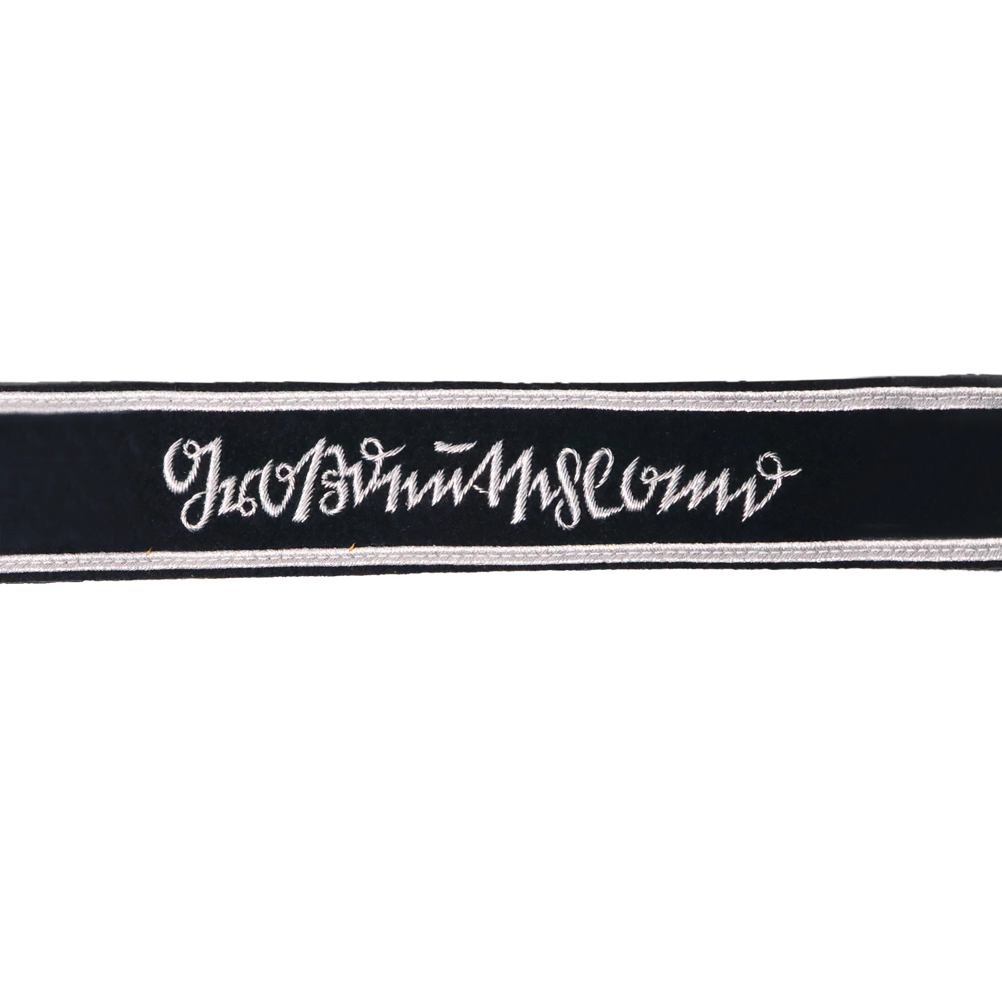 Fine replication of WW German metal wire hand embroidered cuffs,cosplay embroidered armbands,decorative straps insignia