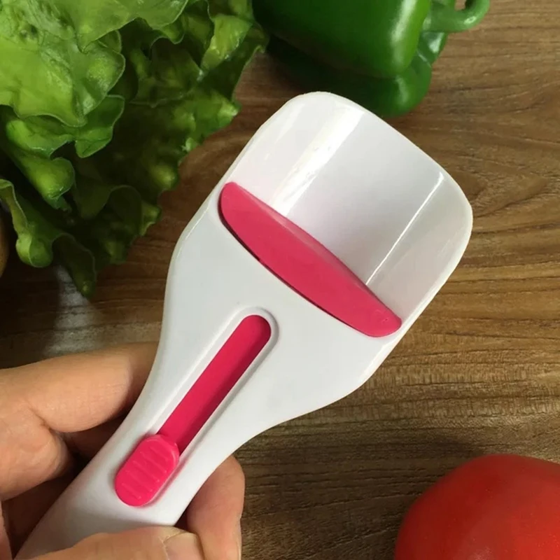 Cake Batter Distribution Scoop, One-Touch Sliding Button Dispenses Batter, Home Batter Dispenser Baking Tool