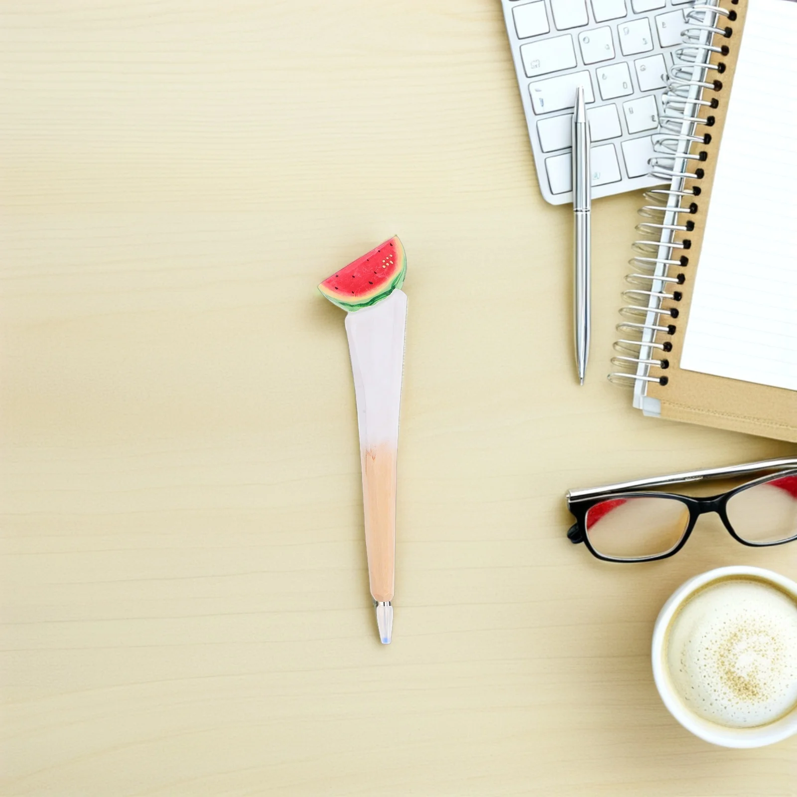 

Watermelon Pen Cartoon Pens for School Animal Cute Gel Ink Wood Writing Office