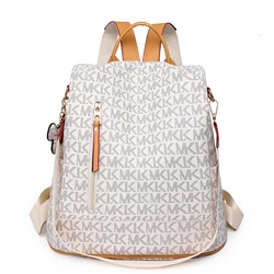 Zaino alla moda per le donne borsa a tracolla impermeabile in PVC Pack zaino antifurto Casual femminile Shopping Travel Girl School Bags