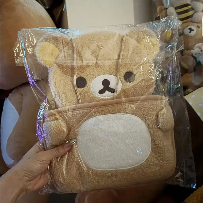 2024 Kawaii śliczne Rilakkuma wisząca torba na ścianę różne torby do przechowywania pokój dekoracja kreskówkowa prezenty urodzinowe prezenty dla