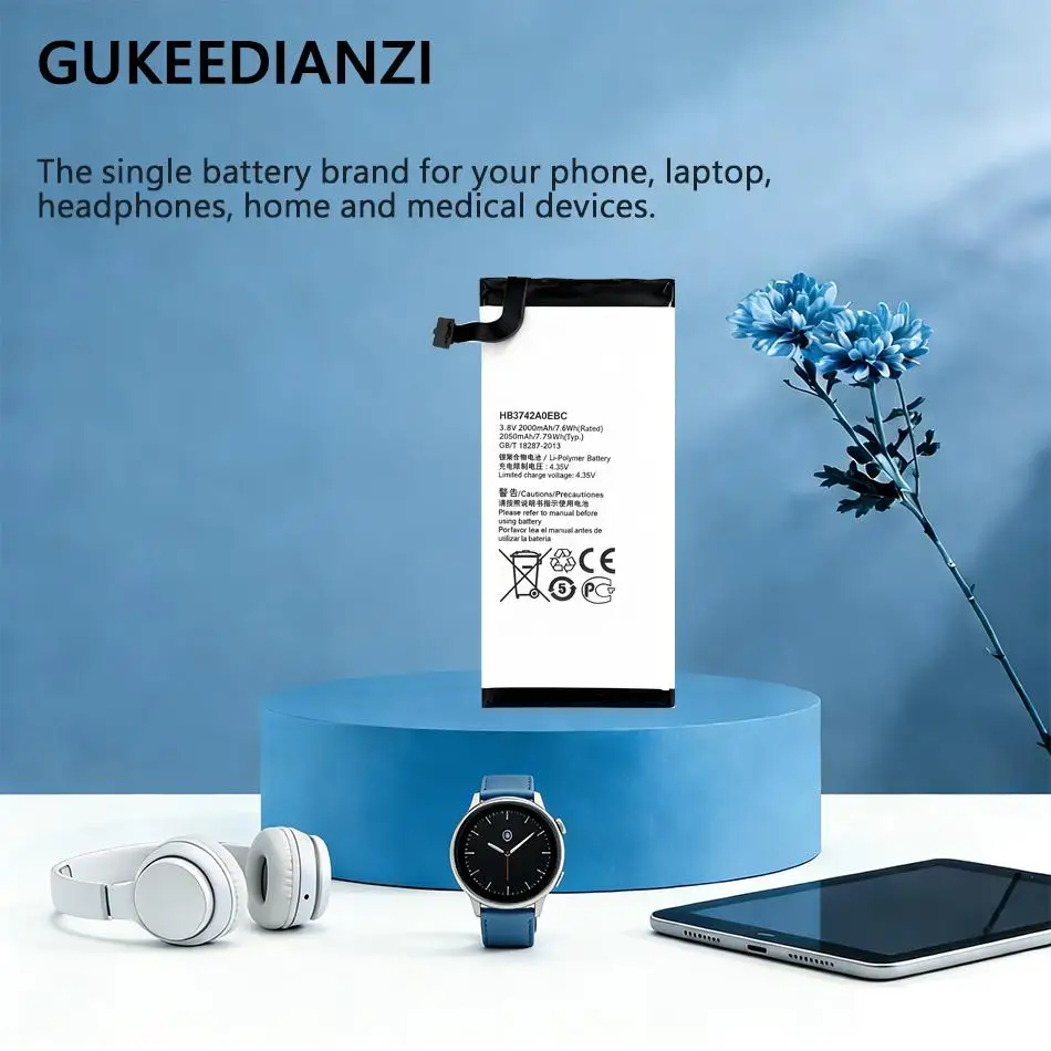 

Аккумулятор для мобильного телефона HB3742A0EBC 2050 мАч для Huawei Ascend P6 P6-U06 P6-C00 P6-T00 G6 G620 G621 G620s G630