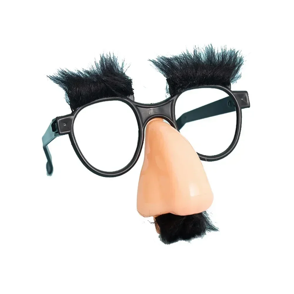 Funny Cosplay Plastic Moustache Adult Big Nose Costume Props Party Fancy Mask Disguise Spectacles Festival Supplies image 4
