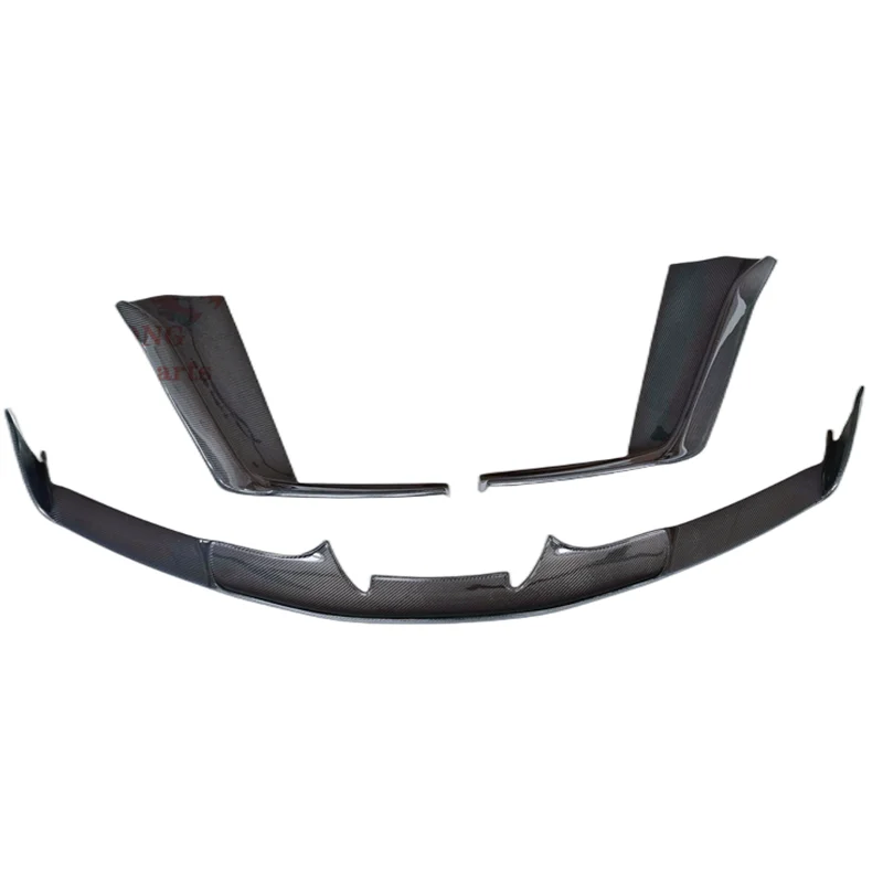 

N Style Dry Carbon Fiber Front Bumper Lip For Ferrari 488 GTB body kit Front Skirt