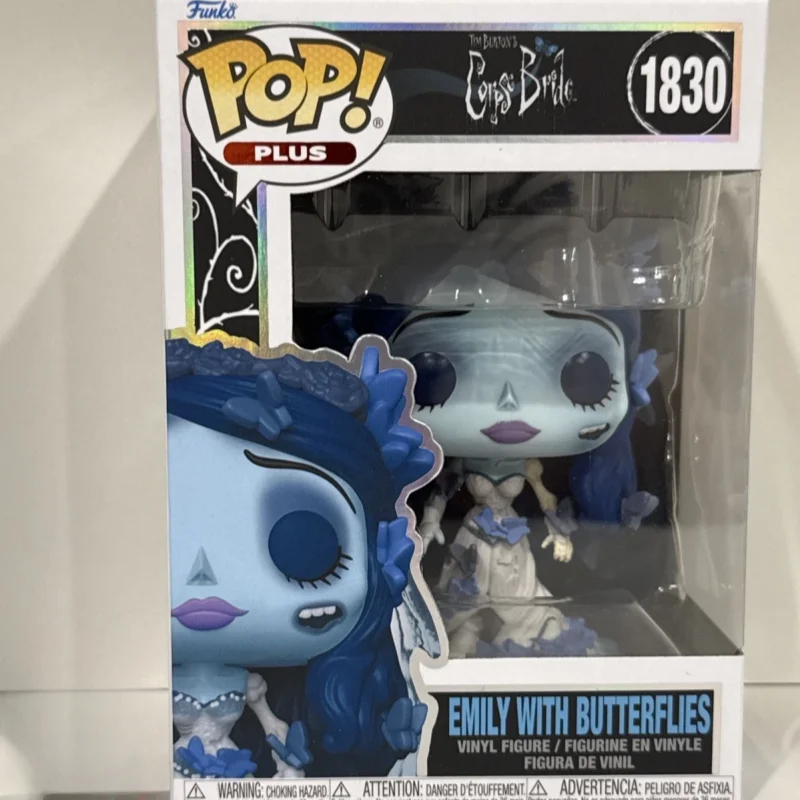 Funko Pop Genuine Plus: La Novia Cadáver - Emily con Mariposas # Figura Coleccionable 1830, Edición Limitada Oficial, Juguete de Regalo