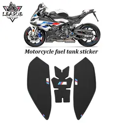 Almofada do tanque de combustível 3D de borracha da motocicleta, decalque antiderrapante da tração, novo, BMW S1000R 2021-2023, S1000RR 2019-2023 HP4