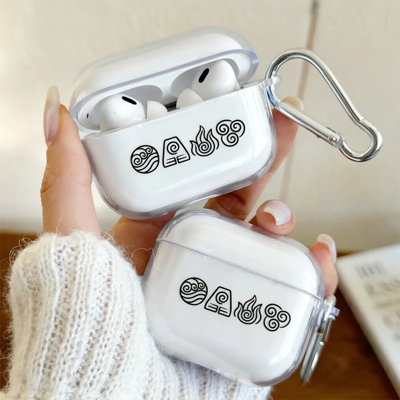 Anime avatar the last airbendert TPU Earphone Cover Transparent Soft Earphone Protector Case for Airpods Pro3 2 1 4 Fans Gifts