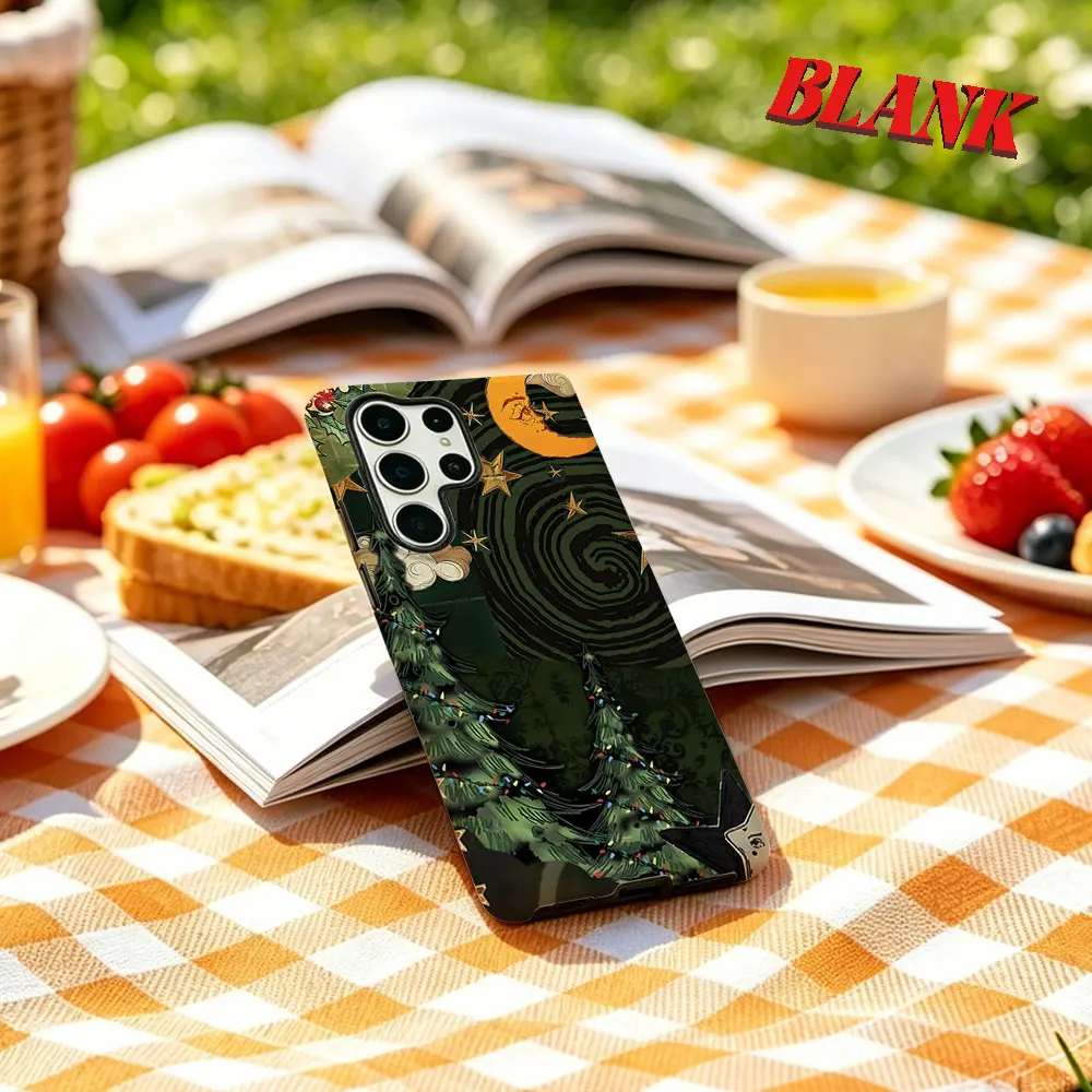 Vintage Christmas Collage For Samsung Galaxy Phone Case S23 A57 S20 S25 FE S26 Plus S24 Ultra A56 A37 2-IN-1 Shockproof Bumper