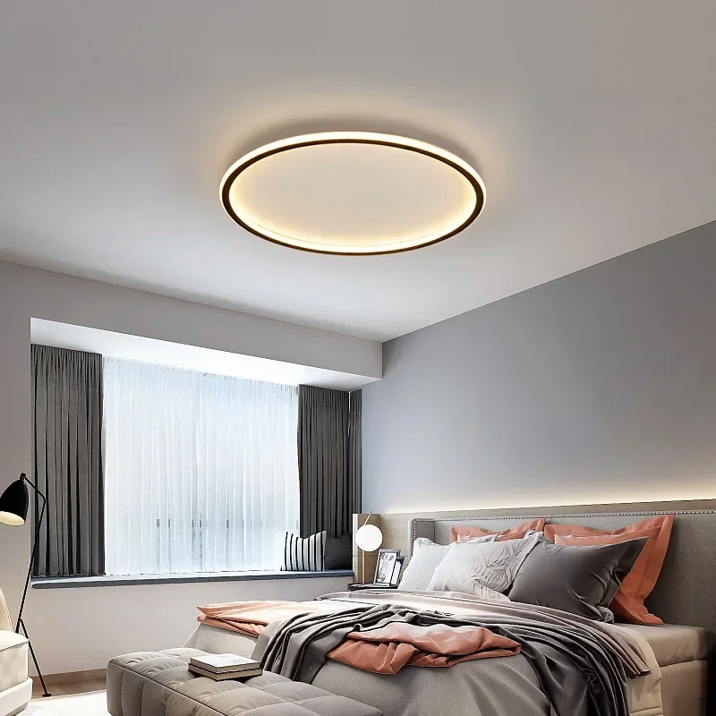 

Ultra Thin LED Light Simple Modern Creative Circular Chandelier Room Home Decor Ceiling Light for Indoor Kitchen Living Bathroom