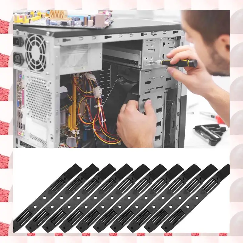 

ABGN Storage Expansion Hard Drive Cage DIY Hard Drive Disk Cage Rack 5.25 Inch To 5X 3.5Inch Bracket With 12Cm Fan