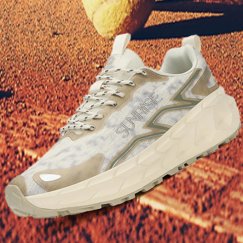 Neue Premium Unisex Berg- und Straßenmarathon-Laufschuhe mit MD-Sohle, Paar-Sportschuhe für Outdoor-Morgenläufe, Ganzjährig Nutzbar – Detail 3
