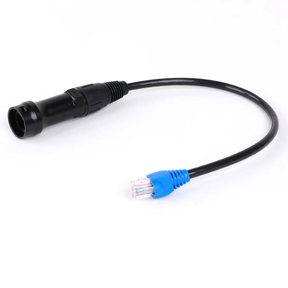 RJ45 Ethernet Extension Cable,UTP RJ45 8P8C CAT5/6 Male to RJ45 CAT6 Female Panel Mount Socket Connector LAN Network Adapter