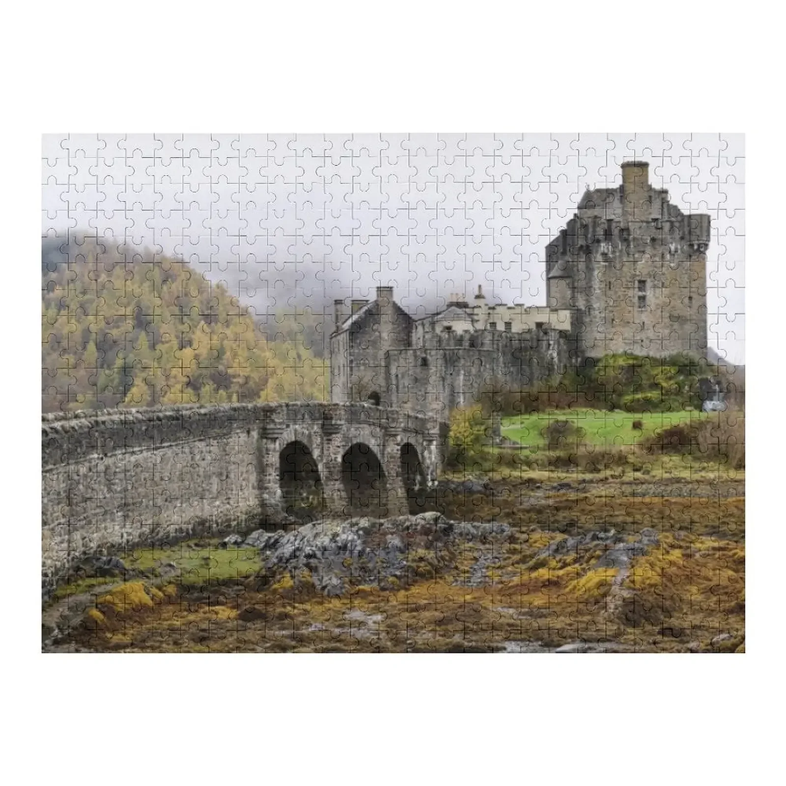 

Деревянный пазл для взрослых Eilean Donan Castle