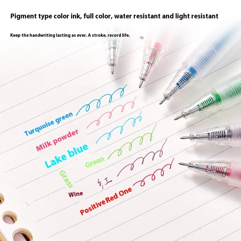 

Канцелярские принадлежности KACO, цветная гелевая ручка с чернилами, специальный студенческий прочный цветной маркер 0,5 мм, принадлежности для обучения назад в школу