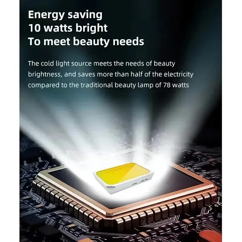 

8X with Clamp 3 Color Modes Adjustable Swivel Arm for Desk Lighted Magnifying Glass for Repair Rading LED Magnifying Glass Lamp