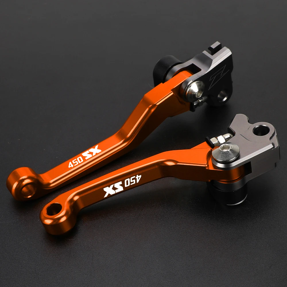 

Motorcycle Accessories Pivot Brake Clutch Levers Dirt Pit Bike Handle For 450SX 450 SX 2003 2004 2005 2006 2007 2008 2009-2012