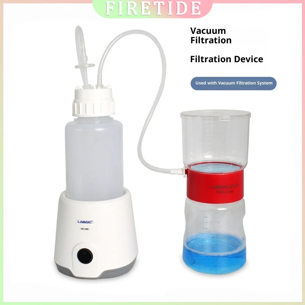 Desktop Mini Vacuum Pump DSP-1000, 1L Lab Vacuum Aspirator for Liquid Extraction, Small & Portable