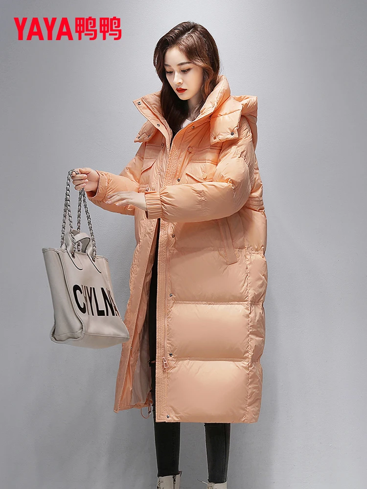 Winter New Women Down Coat Fashion Loose and Warm FemaleParkas Leisure High-end White Duck Down Women Overcoat