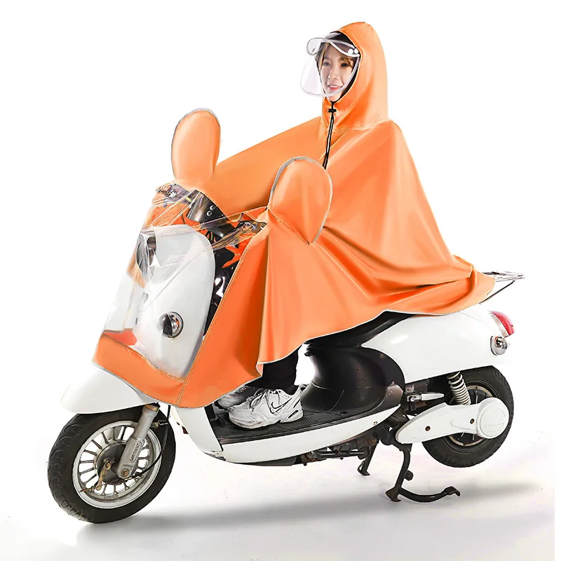 Raincoat Thickening and Lengthening Electric Vehicle Motorcycle Battery Car Raincoat Adult Men and Women Full body Explosion