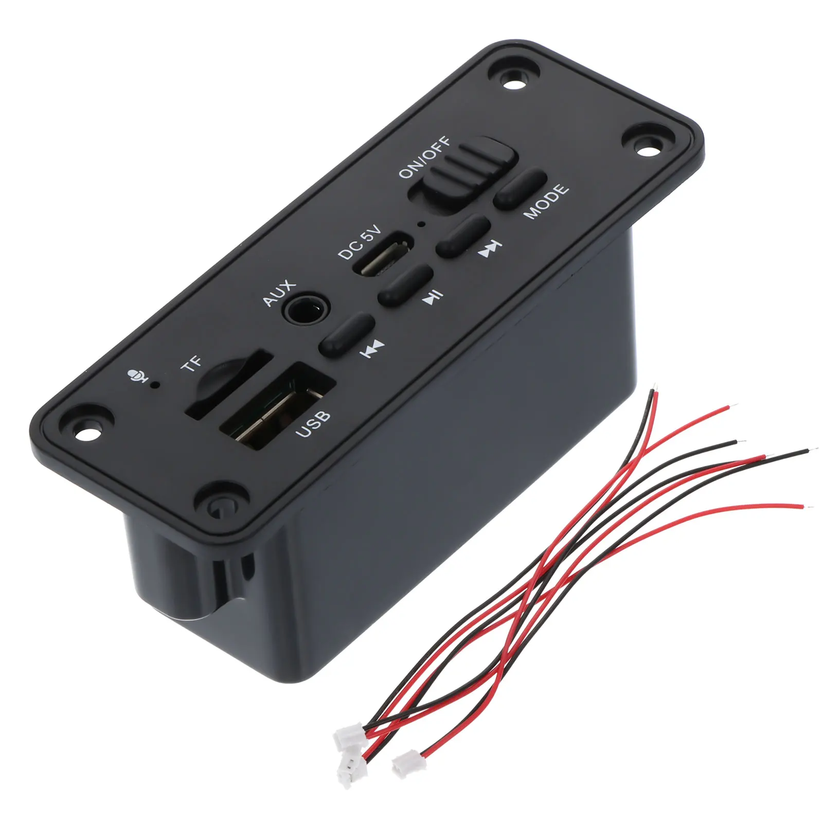 

5V X 3W Wireless MP3 Decoder Board Audio Power Amplifier Board Tf Radio Fm Receiver Fidelity Plastic