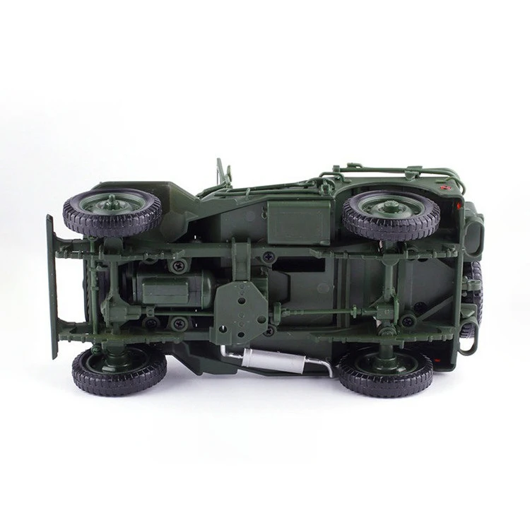 1:18 Tactical Military Model Old World War II Willis GP JEEPS Military Alloy Car Model Toys Gifts Boy Vehicles