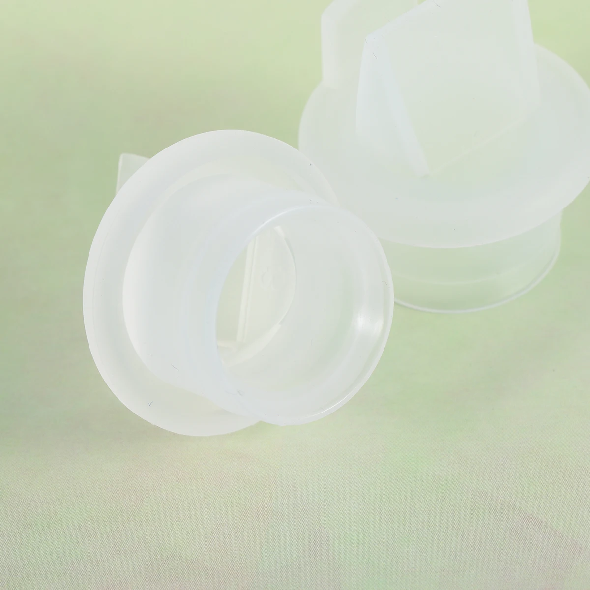 

8pcs Breast Pump Duckbill Valve Electric Counterflow Silicone Accessories White For Manual Pump Safe Food Grade