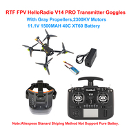 DIY PNP RTF X220 5inch Racing FPV Drone 2205 2300KV Motor 2-4S ESC Flight Controller 1200TVL Camera V14 PRO ELRS Transmitter