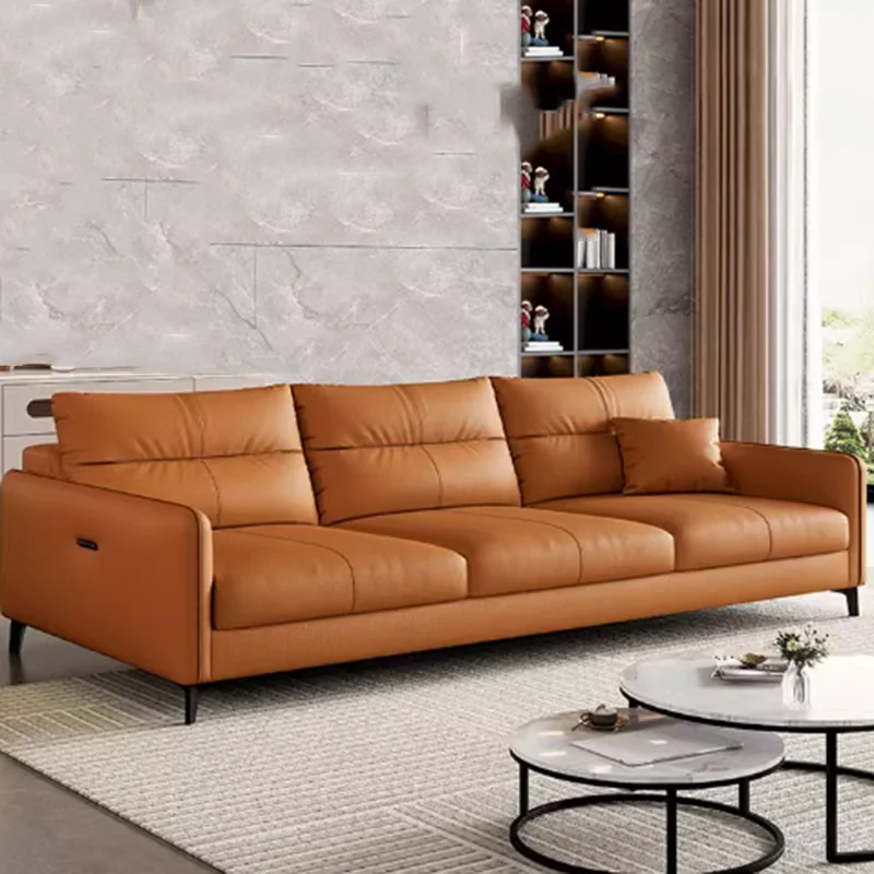 

European Luxury Stools Sofa Recliners Modern Leather Nordic Living Room Couch Sofas Lounge Lazy Woonkamer Banken Furniture Home