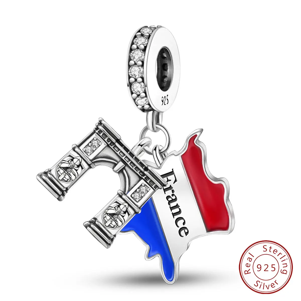 

Баннер из стерлингового серебра 925 пробы, самолет, глобальная серия путешествий, браслет из бисера, браслет «сделай сам», подарок высокого качества, ювелирные изделия